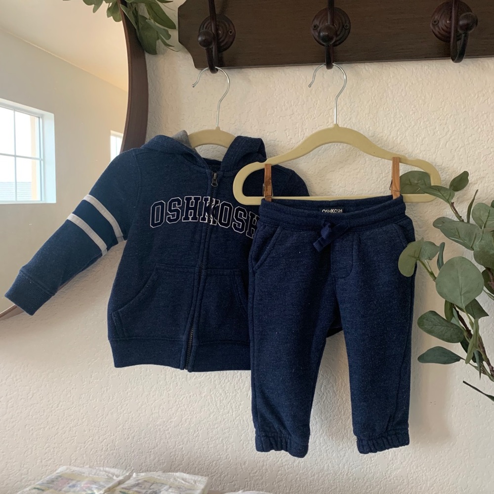 4 Oshkosh Sweaters and 1 sweatpant